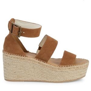 Palma Suede Espadrille Platform Sandals